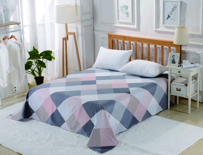 Простыня Valtery "PCR-242", 200x220, сатин (PCR-242-1780)