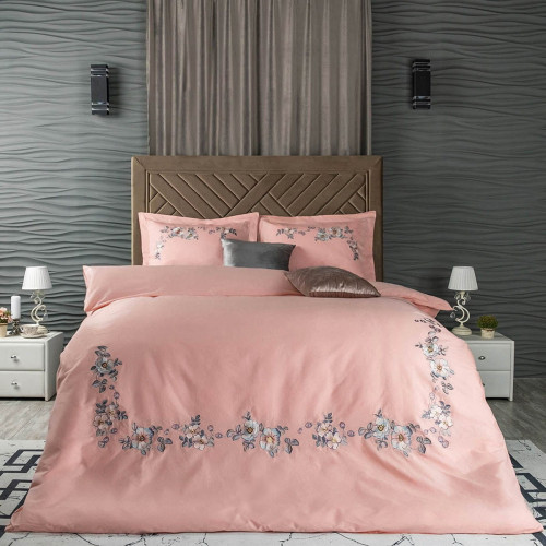 Постельное белье Arya Home "Melodia", евро, сатин (8680943095718)