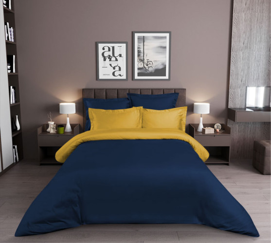 Постельное белье Королевское искушение (Текс-Дизайн) "Тигровый глаз", евро, сатин, на молнии (4313Г863501т)