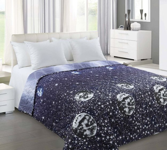 Покрывало Королевское искушение (Текс-Дизайн) "Песня звёзд 1", 210x260, перкаль, стеганое (П260210ПесЗв)