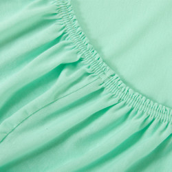 Простыня Текс-Дизайн &quot;Мята&quot;, 180x200, трикотаж, на резинке (ш180200мята)