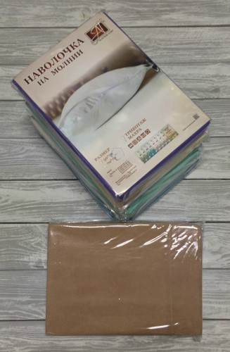 Наволочка  AlViTek (АльВиТек), 70x70, махровая ткань, 1 шт (Н-М-70-КАК)