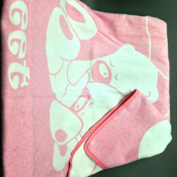 Одеяло  Vladi &quot;Сони&quot;, 100x140, байковое (Сони бело-розовое)