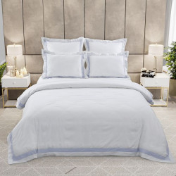 Постельное белье Legends (Текс-Дизайн) &quot;Лазурная гладь&quot;, 2-спальный, сатин, на молнии (L3358UЛзрГл)