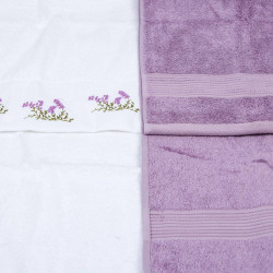 Набор полотенец Arya Home "Lui", подарочные, 50x90, махровая ткань, 2 шт (8680943039149)