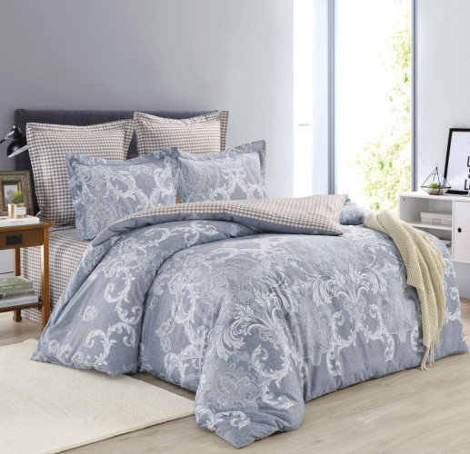 Постельное белье Valtery "C-387", 2-спальный, сатин (C-387-1251)