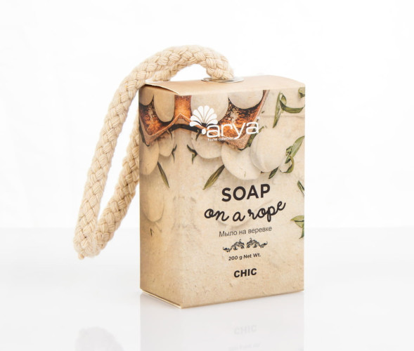 Мыло Arya с Мужским Ароматом 200 гр Chic Белый