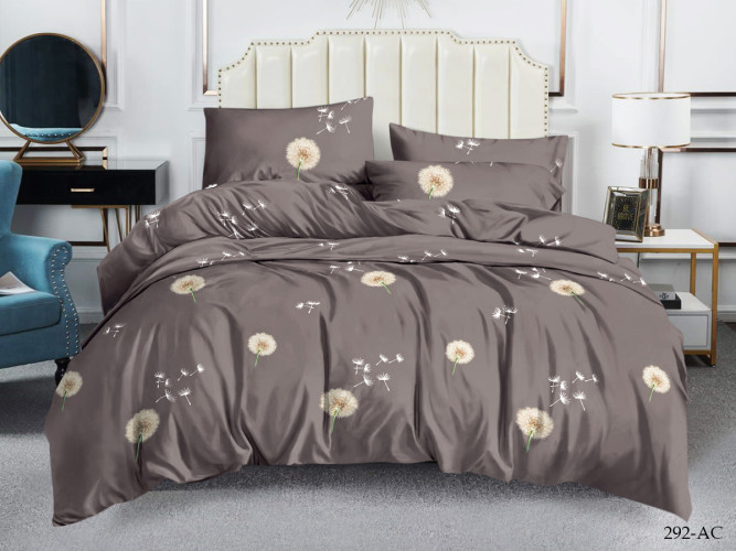 Постельное белье Cleo "Art Color 292-AC", 1.5-спальный, полисатин (15/292-AC)