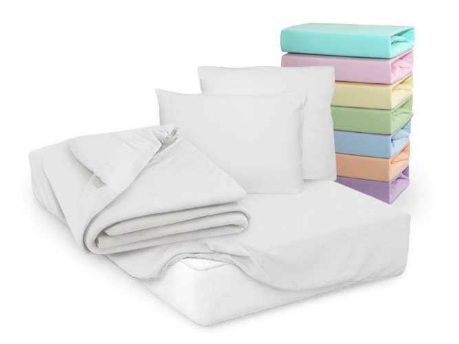 Простыня Cleo, 180x200, трикотаж, на резинке (18/14)