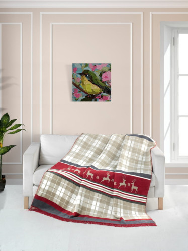 Плед Arya Home "Carols", 150x200, хлопок (8680943220165)