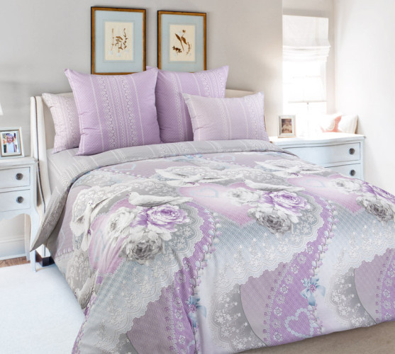 Постельное белье Королевское искушение (Текс-Дизайн) "История любви 1", евро, перкаль (4250П205061)