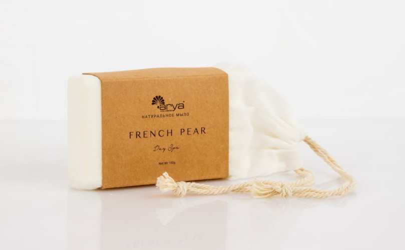 Мыло Arya с Ароматом 150 гр French Pear Белый