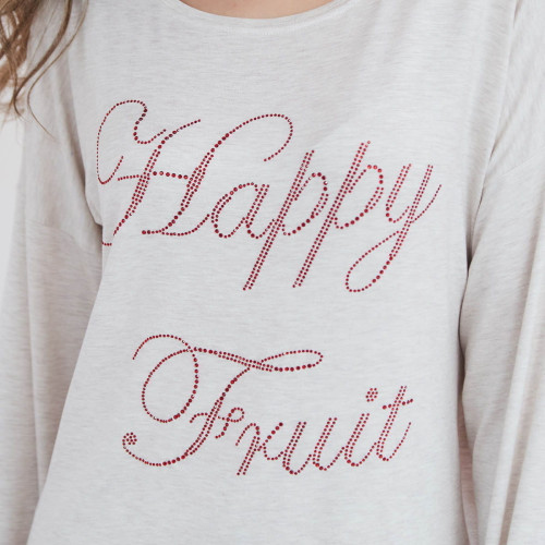 Пижама Arya Женская Печатная 12550 S Бежевый