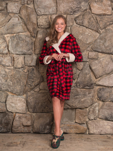 Халат женский Arya Home "Christmas Eve", S (8680943221735)