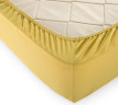 Простыня Текс-Дизайн "Горчица", 90x200, трикотаж, на резинке (Р510Тгор)