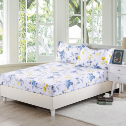 Простыня Valtery "PKPP-17", 150x220, поплин (PKPP-17-2203)