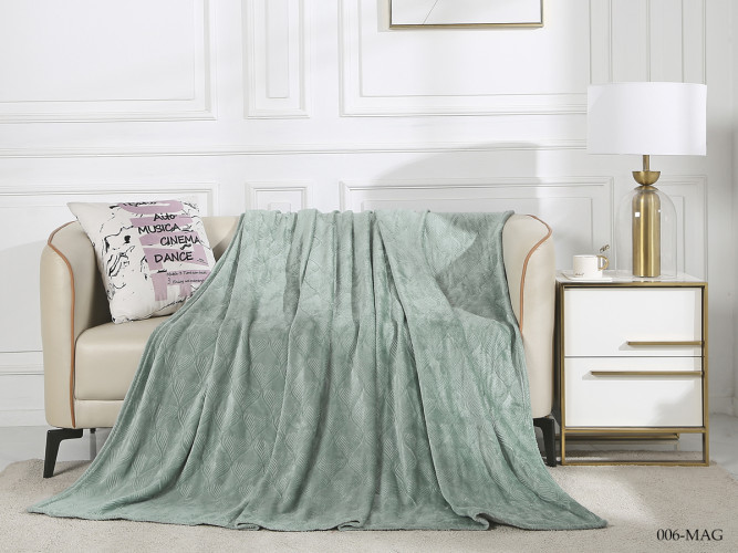 Плед Cleo "MAGNOLIA", 150x200, велсофт (150/006-MAG)