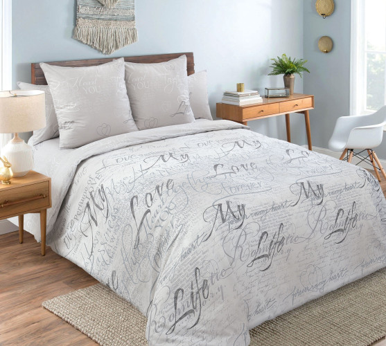 Постельное белье Королевское искушение (Текс-Дизайн) "Роман 1", евро, перкаль (4250ПН208361)