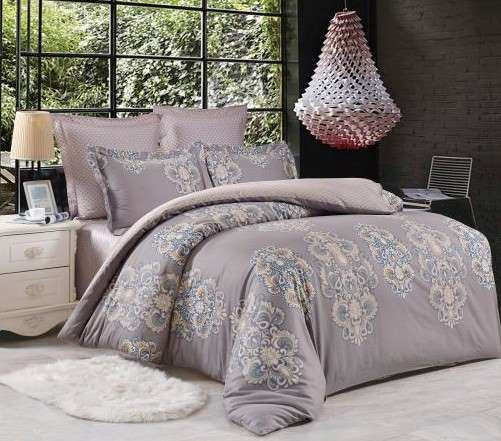 Постельное белье Valtery "C-329", 2-спальный, сатин (C-329-1251)