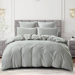 Постельное белье Valtery &quot;LE-01&quot;, 1.5-спальный, лён с хлопком (LE-01-1249)