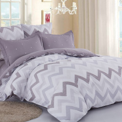 Постельное белье Cleo &quot;754-SK&quot;, 1.5-спальный, сатин, на молнии (CLEO-SK-15/754)