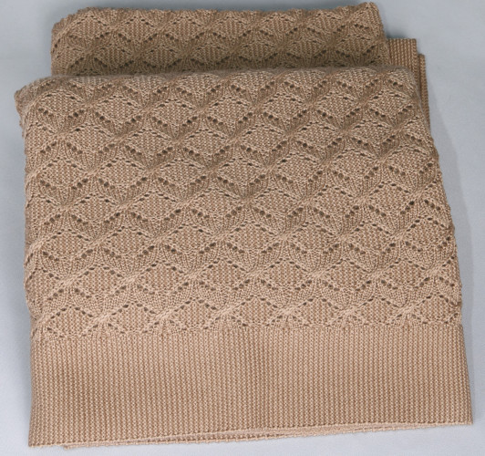 Плед Valtery, 175x210, шерсть (Pled Elochka konoplya-1727)