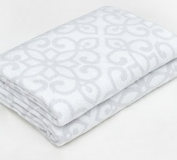 Одеяло  Vladi, 140x205, байковое (04/ IRIS 140х205 бел-дым)