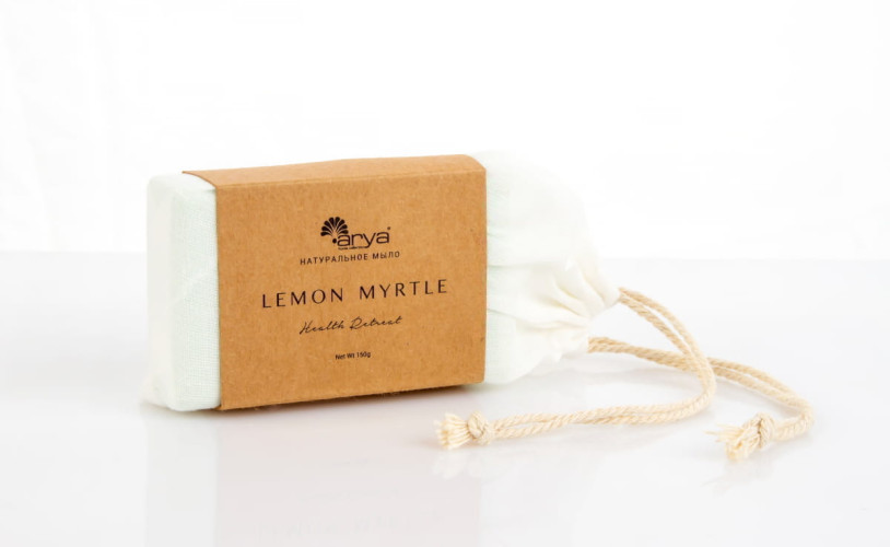 Мыло Arya с Ароматом 150 гр Lemon Myrtle Зеленый