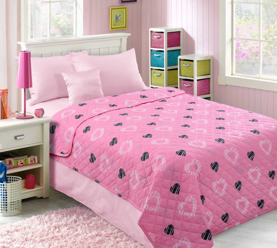Покрывало Королевское искушение (Текс-Дизайн) "Валери 1", детское, 110x140, перкаль, стеганое (П140204601)