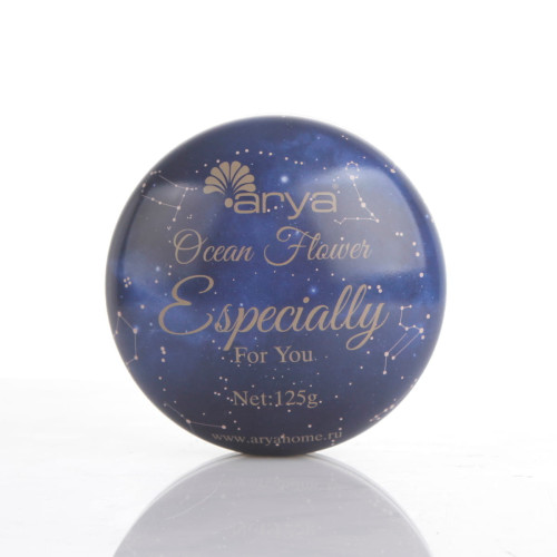 Мыло в металлической коробке Arya Ocean Flower Темно-синий