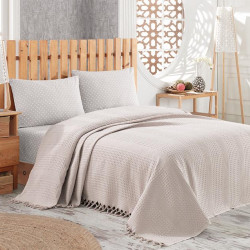 Покрывало Valtery &quot;NICE BED SPREAD&quot;, 220x240 (NICE BED SPREAD BEJ-2095)