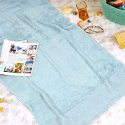 Полотенце Irya &quot;MOLLY L.Blue&quot;, банное, 70x130, махровая ткань (MOLLY L.Blue-1460)