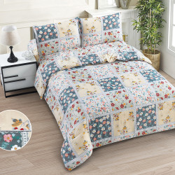 Постельное белье с одеялом Tango (Танго) "De Verano", евро, микросатин (Y400-91 код1175)