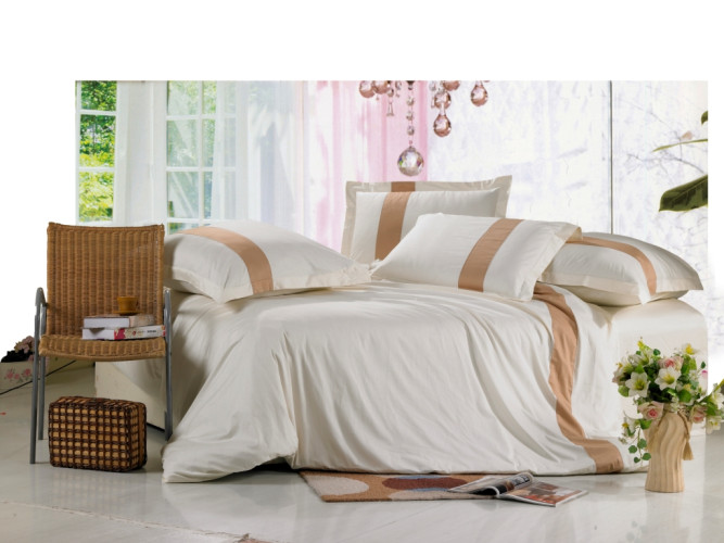 Постельное белье Valtery "OD-07", евро, сатин (OD-07-1253)