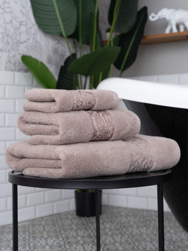 Полотенце Arya Home "Jewel", банное, 70x140, микрокоттон (8680943028501)