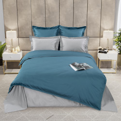 Постельное белье Legends (Текс-Дизайн) &quot;Млечный путь&quot;, семейный, сатин, на молнии (LK6323GЯ2016)