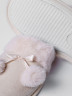 Тапочки Arya Женские Pompom, 39 Бежевый
