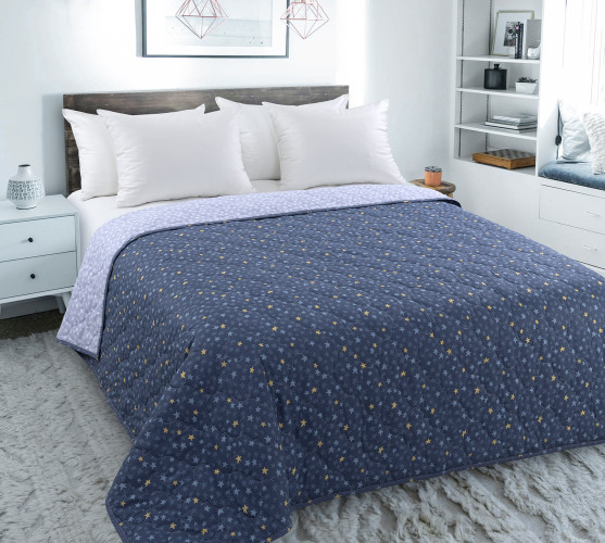 Покрывало Королевское искушение (Текс-Дизайн) "Вселенная 1", 210x220, перкаль, стеганое (П220210Всел)