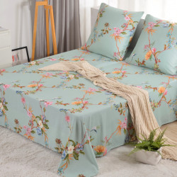 Простыня Valtery "PCT-R-315", 90x200, сатин, на резинке (PCT-R-315-1783)