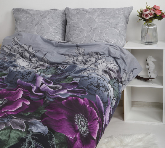 Постельное белье Королевское искушение (Текс-Дизайн) "Тишина ночи 1", евро, перкаль (4250ПН660651)