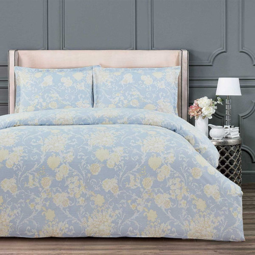 Постельное белье Arya Home "Lela", евро, сатин, печатное (8680943092946)