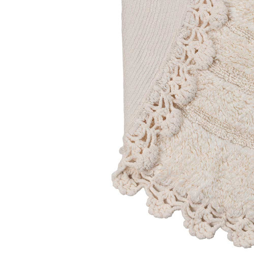 Коврик Arya Home "Afro", для ванной, 90x90, хлопок (8680943113825)