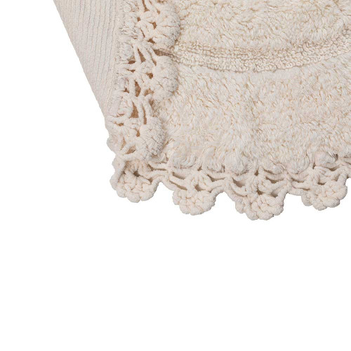 Коврик Arya Home "Afro", для ванной, 90x90, хлопок (8680943113825)