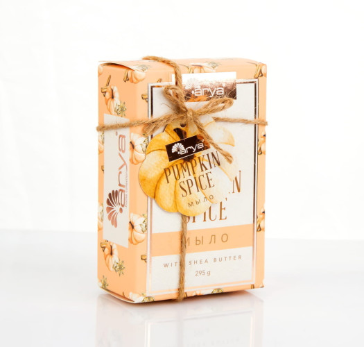 Мыло Arya с Ароматом 295 гр Pumpkin Spice Белый