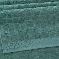 Полотенце Comfort Life (Текс-Дизайн) &quot;Феерия полынь&quot;, банное, 70x130, махровая ткань (ФряПл713аи40)