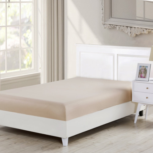 Простыня Valtery "PRP-3", 200x200, поплин, на резинке (PRP-3-1785)