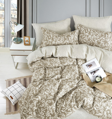 Постельное белье Cristelle (Кристель) "Cristelle Amante", 1.5-спальный, сатин (AM01-17 код1180)