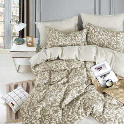 Постельное белье Cristelle (Кристель) "Cristelle Amante", 1.5-спальный, сатин (AM01-17 код1180)