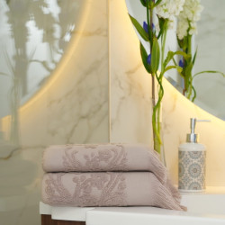 Полотенце Arya Home "Isabel Soft", пляжное, 100x150, махровая ткань (8680943041012)