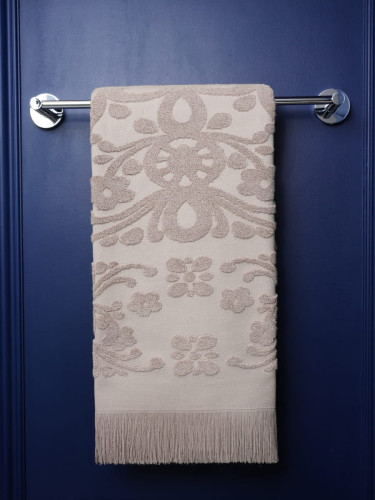 Полотенце Arya Home "Isabel Soft", пляжное, 100x150, махровая ткань (8680943041012)